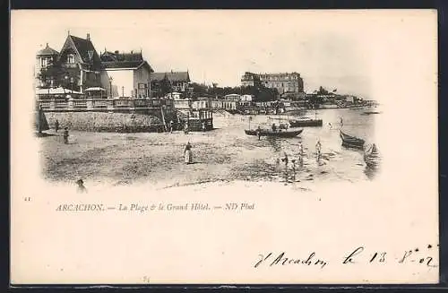 AK Arcachon, La Plage et le Grand Hôtel