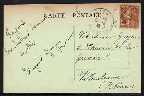 AK Bazas, Place de la République, l`Hôtel de Ville et la Cathédrale
