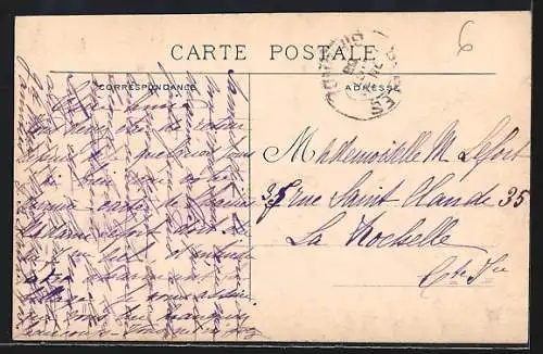 AK Bègles, l`église entourée du cimetière