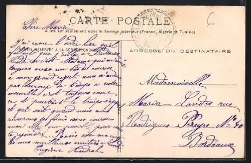 AK Camblanes, Église Ste-Eulalie