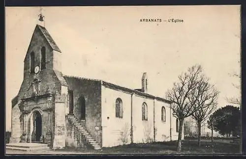 AK Arbanats, L`Église