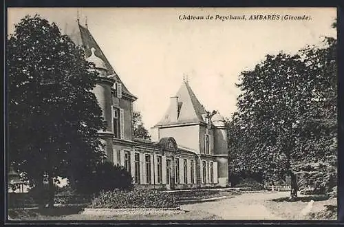 AK Ambarès, Château de Peychaud (Gironde)