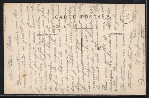 AK Auros, Château du Rivet. La Grotte