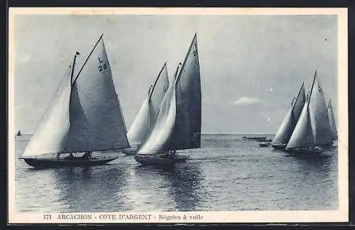 AK Arcachon, Régates à voile sur la Côte d`Argent