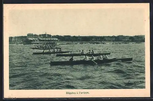 AK Arcachon, Régates à l`aviron