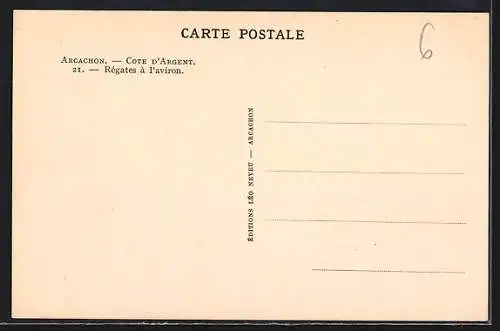 AK Arcachon, Régates à l`aviron