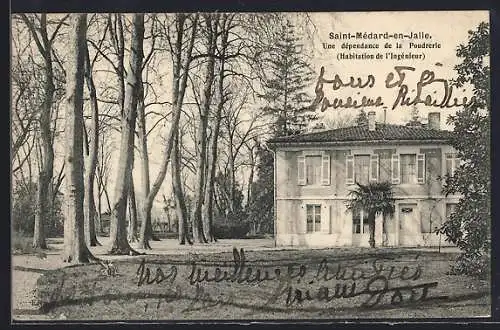 AK Saint-Médard-en-Jalle, Une dépendance de la Poudrerie (Habitation de l`Ingénieur)