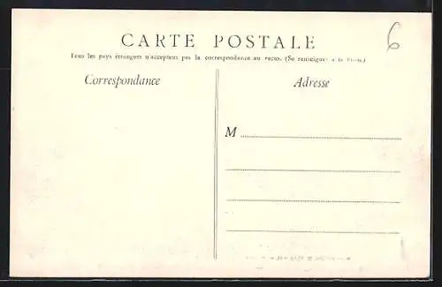 AK Saint-Loubès, Vue générale prise de l`avenue de la gare