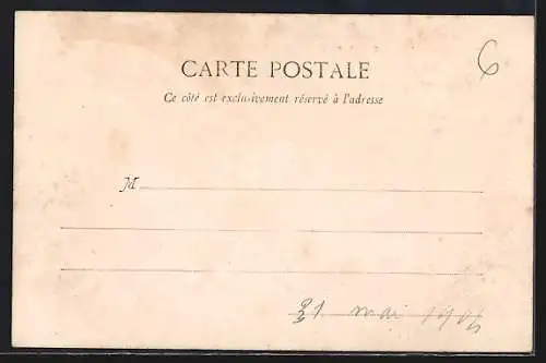 AK Saint-Quentin-de-Baron, Abside romane de l`ancienne église fortifiée (XIIe siècle)