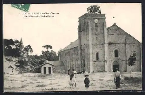 AK Soulac-sur-Mer, Notre-Dame-de-Fin-des-Terres, Côte d`Argent