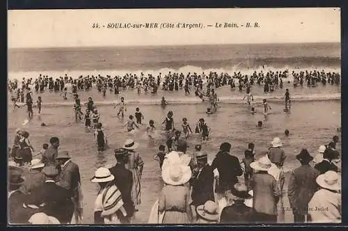 AK Soulac-sur-Mer, Le Bain à la Côte d`Argent