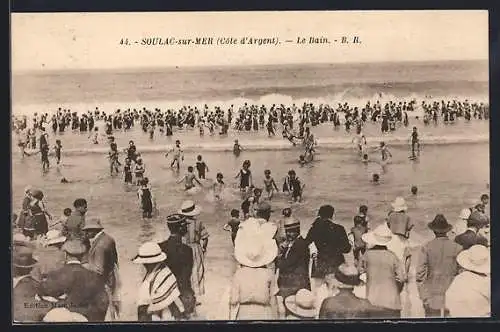AK Soulac-sur-Mer, Le Bain à la Côte d`Argent
