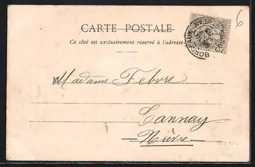 AK Rauzan, Ruines de l`ancien Château Féodal (XIVe siècle, côté est)