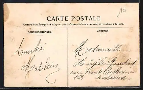 AK La Sauve-Majeure, Vue générale prise des Grands Coteaux