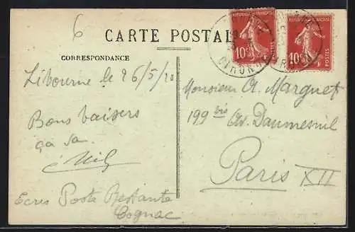 AK Libourne, Les rives de l`Isle et le Pont suspendu