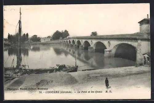 AK Libourne, Le Pont et les Quais