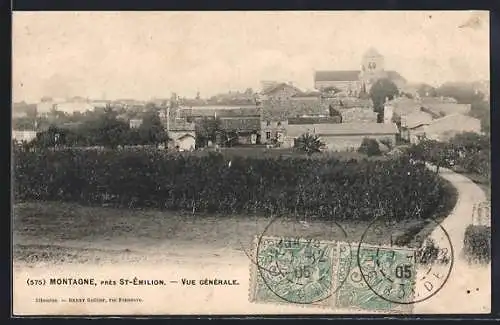 AK Montagne, près St-Émilion, Vue générale
