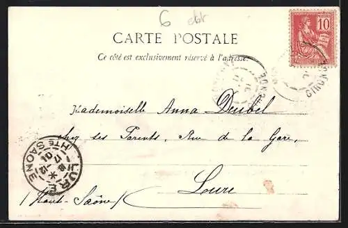 AK Montagne, près St-Émilion, Vue générale du village et des vignes environnantes