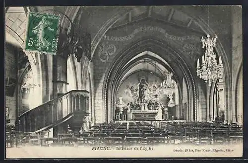AK Macau, Intérieur de l`Église