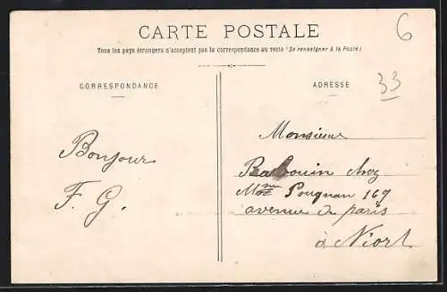 AK Port-Sainte-Foy, près Ste-Foy-la-Grande, Vue générale