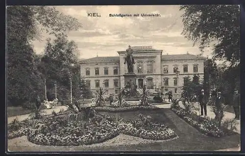 AK Kiel, Schlossgarten mit Universität