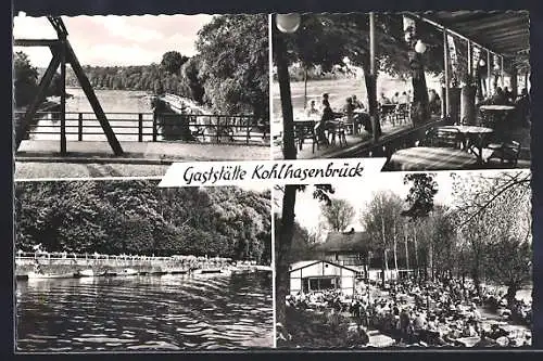 AK Berlin-Wannsee, Kohlhasenbrück, Gaststätte Kohlhasenbrück A. Söhnel