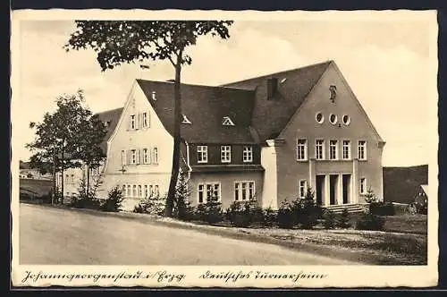 AK Johanngeorgenstadt i. Erzg., Das Deutsche Turnerheim