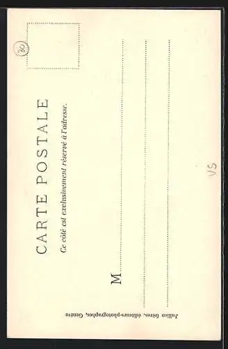 AK Loueche-les-Bains, Totalansicht mit Bergpanorama