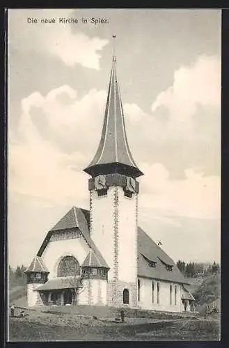 AK Spiez, Die neue Kirche