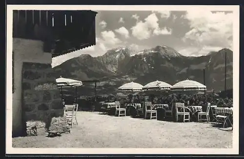 AK Berchtesgaden, Gaststätte Der Almhof, Inh. Ilsank Engedey