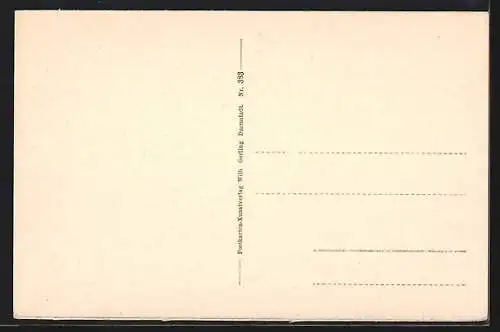 AK Obertaunusheim, Gaststätte, Innenansicht der Diele