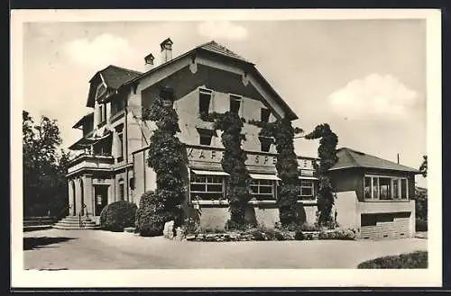 AK Lindau-Schachen /Bodensee, Konditorei und Cafe Sprengler