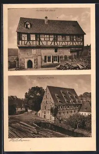 AK Heilsbronn, Hitstorisches Haus, Klostermühle