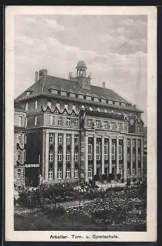 AK Leipzig, Arbeiter-, Turn- und Sportschule