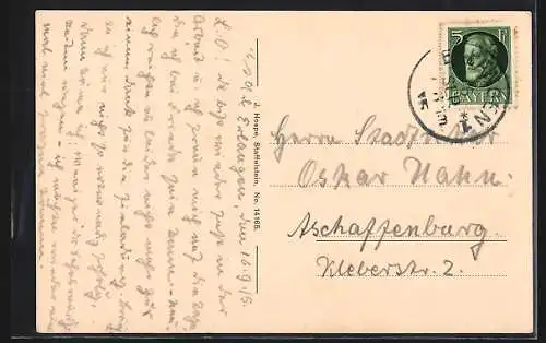 AK Tüchersfeld /Fränk. Schweiz, Partie am Ortsrand