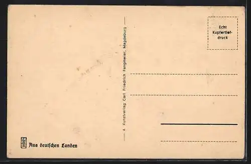 AK Schönebeck a.d.E., Die Auffahrt zur Elbbrücke, Litfasssäule, Automobil, Fahrräder