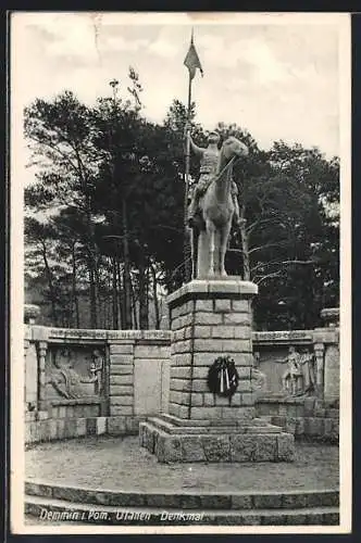 AK Demmin, Ulanen-Denkmal
