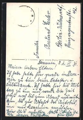 AK Demmin, Ulanen-Denkmal