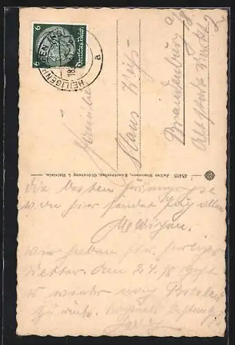 AK Heiligenhafen i. Holst., Partie in der Kirchenstrasse