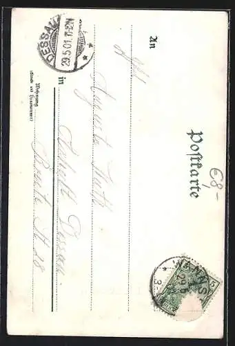 AK Berlin-Grunewald, Kaiser Wilhelm Aussichtsturm auf dem Karlsberg
