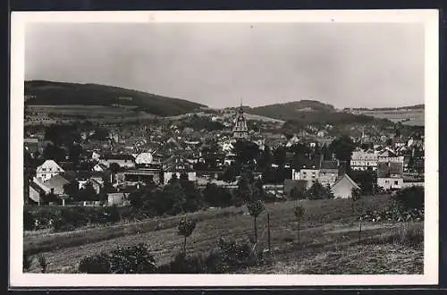 AK St. Wendel, Ortspartie mit Umgebung