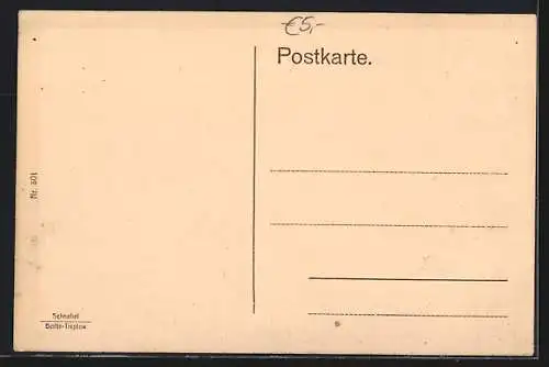 AK Berlin-Stralau, Überfahrt auf die Liebesinsel