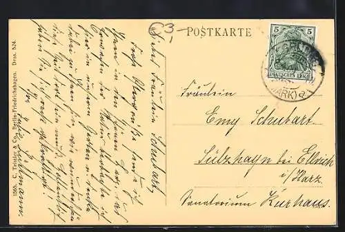 AK Berlin-Köpenick, Müggelsee mit Segelbooten
