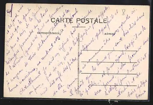 AK Bégadan, L`Hôtel-de-Ville sur la Route de Port de By