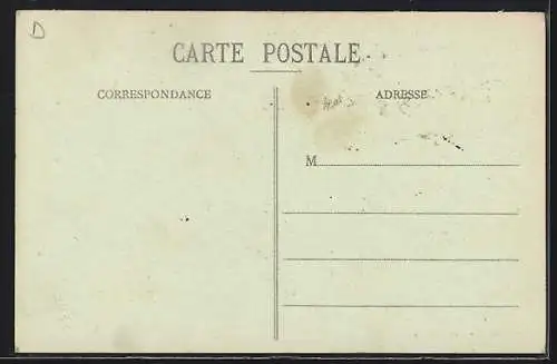 AK Castillon-sur-Dordogne, Le Temple Protestant