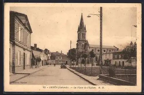 AK Ambès, La Place de l`Église