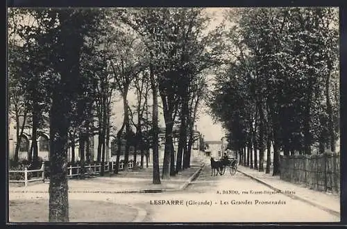 AK Lesparre, Les Grandes Promenades