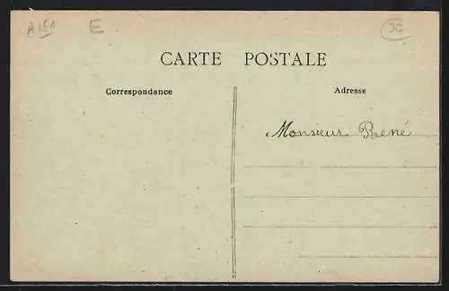AK Lesparre, Hôtel des Postes et Place Marcadieu