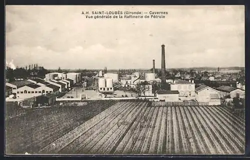 AK Saint-Loubès, Vue générale de la raffinerie de pétrole
