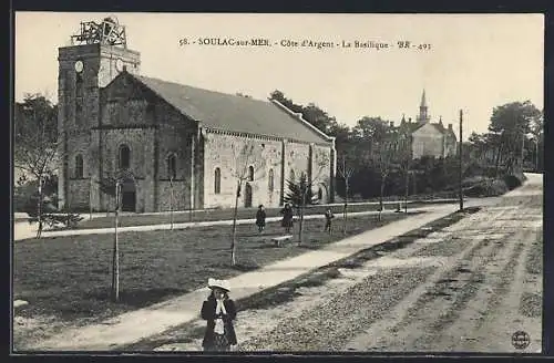 AK Soulac-sur-Mer, Côte d`Argent, La Basilique